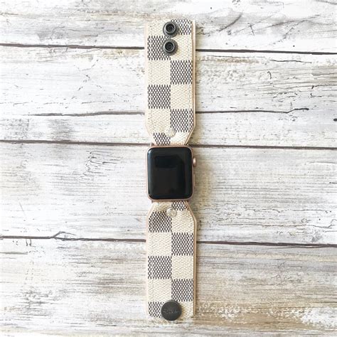 louis vuitton apple watch band damier azur|Watch Straps Collection for Watches .